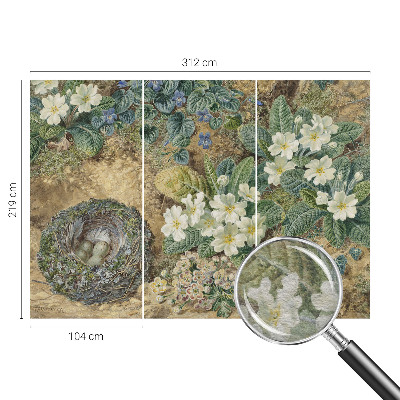 Fototapeta fizelinowa z nadrukiem Fototapeta fizelinowa z nadrukiem Wiosenna kompozycja