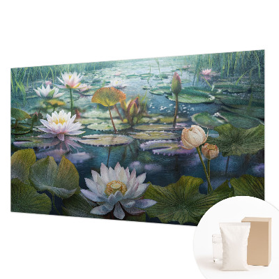 Tapeta fotograficzna fizelinowa Kwiaty stawu