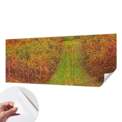 Fototapeta na ścianę z motywem w jesiennych barwach