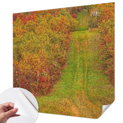 Fototapeta na ścianę z motywem w jesiennych barwach