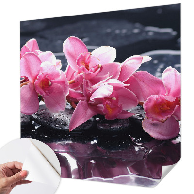 Tapeta fotograficzna z motywem kwiatowym prezentującym elegancki wzór