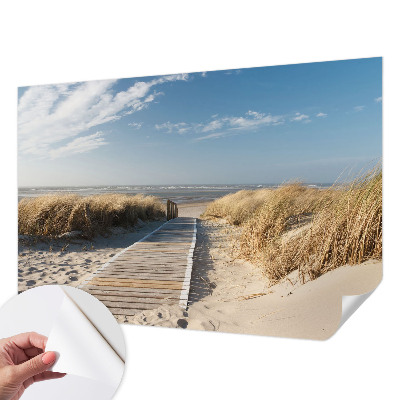 Fototapeta samoprzylepna do sypialni Morska ścieżka