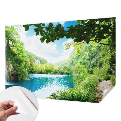 Fototapeta na ścianę z motywem naturalnej oazy