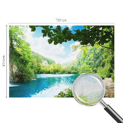 Fototapeta na ścianę z motywem naturalnej oazy