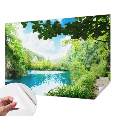 Fototapeta na ścianę z motywem naturalnej oazy