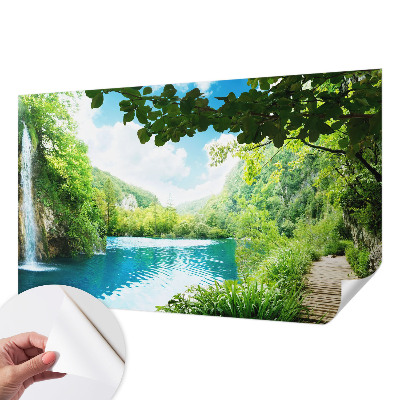 Fototapeta na ścianę z motywem naturalnej oazy