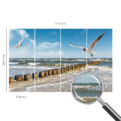 Tapeta fotograficzna z motywem nadmorskiego pejzażu