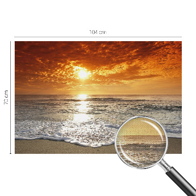 Fototapeta samoprzylepna z nadrukiem z motywem oceanicznych fal