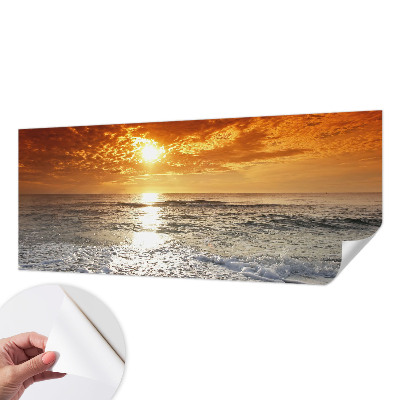 Fototapeta samoprzylepna z nadrukiem z motywem oceanicznych fal