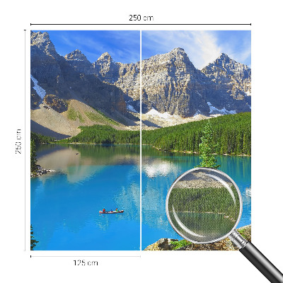 Tapeta fotograficzna z motywem górskiego jeziora