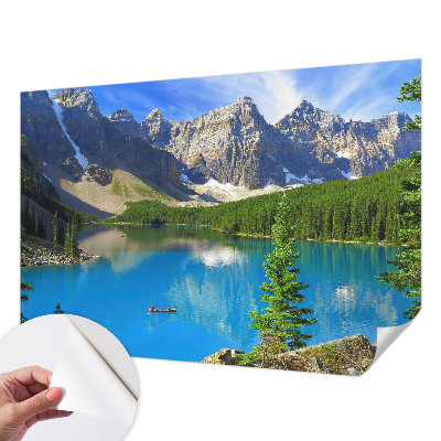 Tapeta fotograficzna z motywem górskiego jeziora