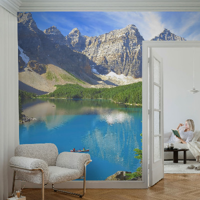 Tapeta fotograficzna z motywem górskiego jeziora