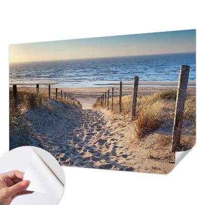 Tapeta fotograficzna z motywem plażowej ścieżki