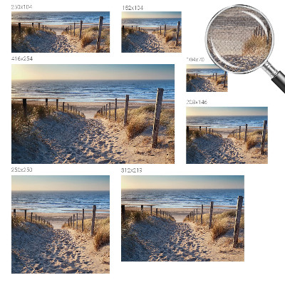Tapeta fotograficzna z motywem plażowej ścieżki