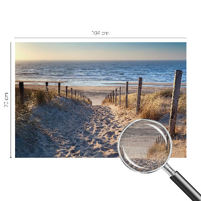 Tapeta fotograficzna z motywem plażowej ścieżki