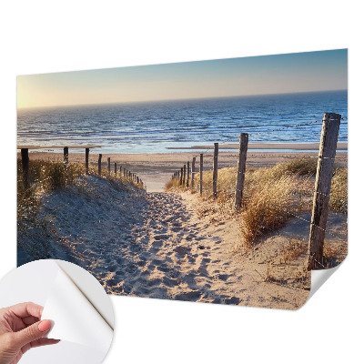 Tapeta fotograficzna z motywem plażowej ścieżki