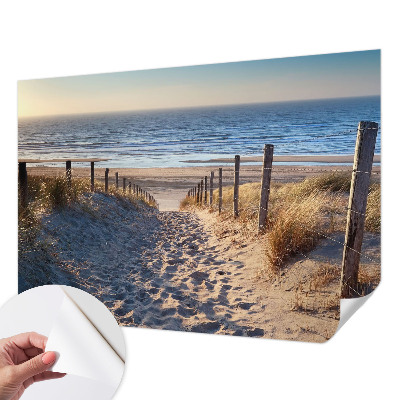 Tapeta fotograficzna z motywem plażowej ścieżki
