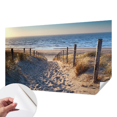 Tapeta fotograficzna z motywem plażowej ścieżki