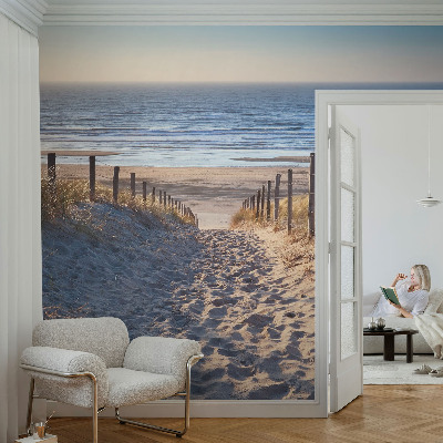 Tapeta fotograficzna z motywem plażowej ścieżki