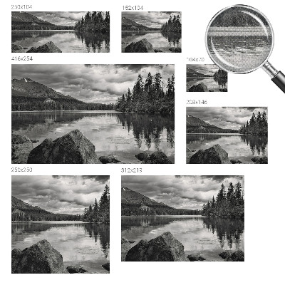 Tapeta fotograficzna samoprzylepna z motywem górskiej panoramy