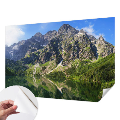 Fototapeta samoprzylepna z nadrukiem z motywem malowniczych gór