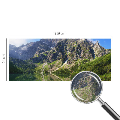 Fototapeta samoprzylepna z nadrukiem z motywem malowniczych gór