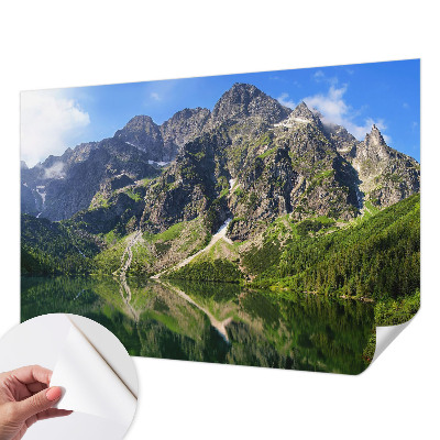 Fototapeta samoprzylepna z nadrukiem z motywem malowniczych gór