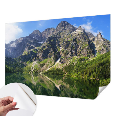 Fototapeta samoprzylepna z nadrukiem z motywem malowniczych gór