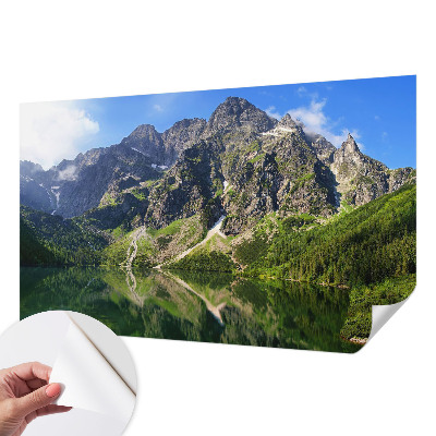 Fototapeta samoprzylepna z nadrukiem z motywem malowniczych gór