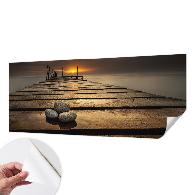 Fototapeta samoprzylepna z nadrukiem z motywem zachodu słońca