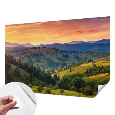 Fototapeta na ścianę z motywem górskiego krajobrazu