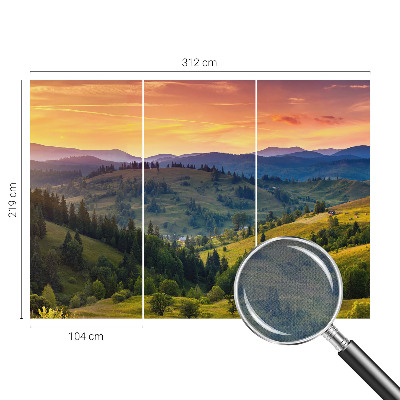 Fototapeta na ścianę z motywem górskiego krajobrazu