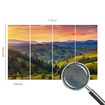 Fototapeta na ścianę z motywem górskiego krajobrazu