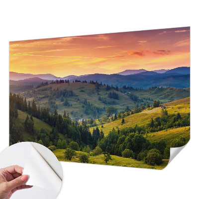 Fototapeta na ścianę z motywem górskiego krajobrazu