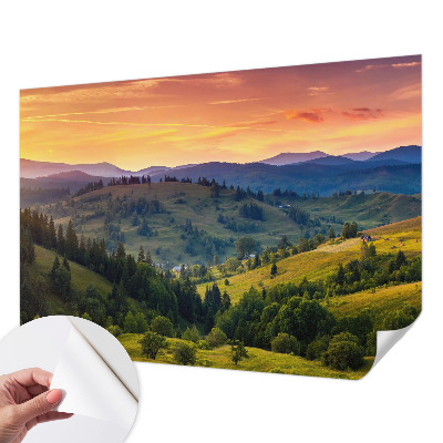 Fototapeta na ścianę z motywem górskiego krajobrazu
