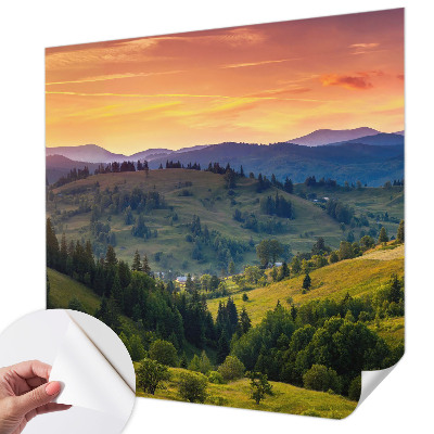 Fototapeta na ścianę z motywem górskiego krajobrazu