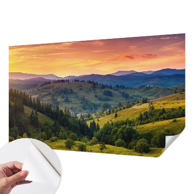 Fototapeta na ścianę z motywem górskiego krajobrazu