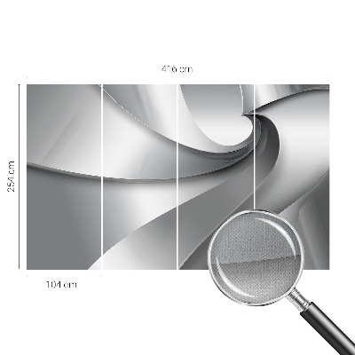 Fototapeta samoprzylepna z nadrukiem z geometrycznym motywem spirali