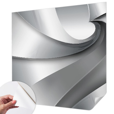 Fototapeta samoprzylepna z nadrukiem z geometrycznym motywem spirali
