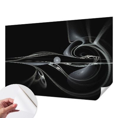 Fototapeta samoprzylepna do sypialni Płynne linie