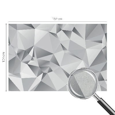 Fototapeta samoprzylepna do sypialni z abstrakcyjnym geometrycznym wzorem