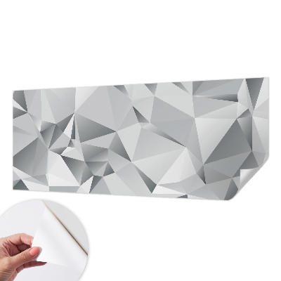 Fototapeta samoprzylepna do sypialni z abstrakcyjnym geometrycznym wzorem