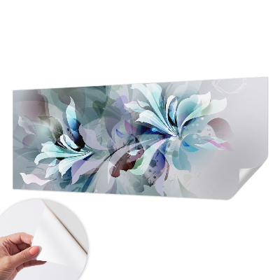 Fototapeta na ścianę z motywem kwiatowej abstrakcji