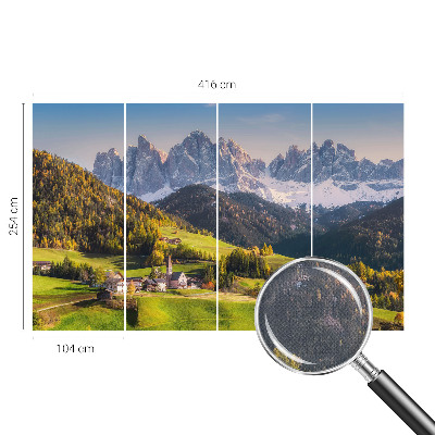 Fototapeta samoprzylepna do sypialni z motywem górskiego pejzażu