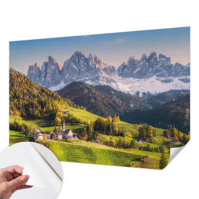 Fototapeta samoprzylepna do sypialni z motywem górskiego pejzażu