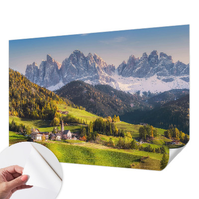 Fototapeta samoprzylepna do sypialni z motywem górskiego pejzażu