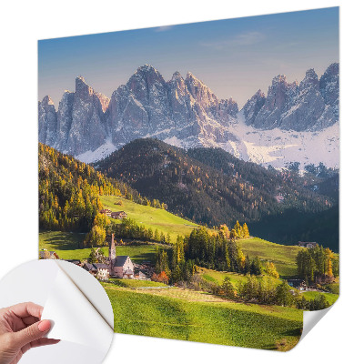 Fototapeta samoprzylepna do sypialni z motywem górskiego pejzażu