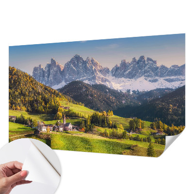 Fototapeta samoprzylepna do sypialni z motywem górskiego pejzażu