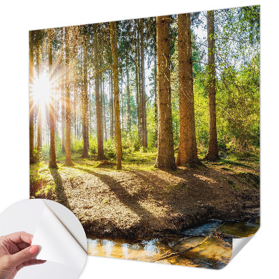 Fototapeta na ścianę z motywem leśnej idylli