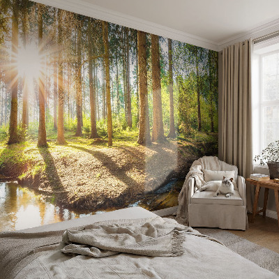 Fototapeta na ścianę z motywem leśnej idylli